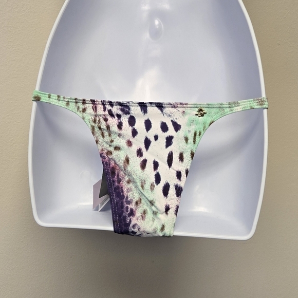 Cia Maritima animal Print Bikini Bottom S - Picture 4 of 8